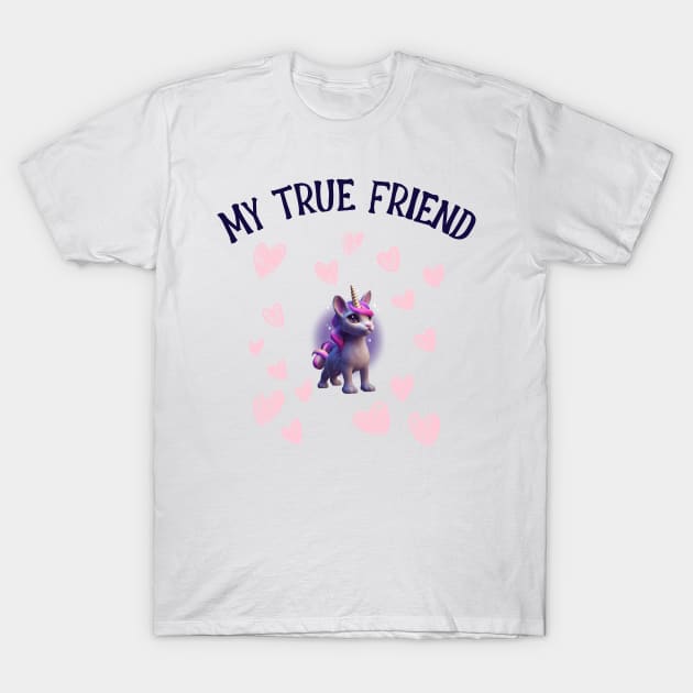 My true friend T-Shirt by Clearyield